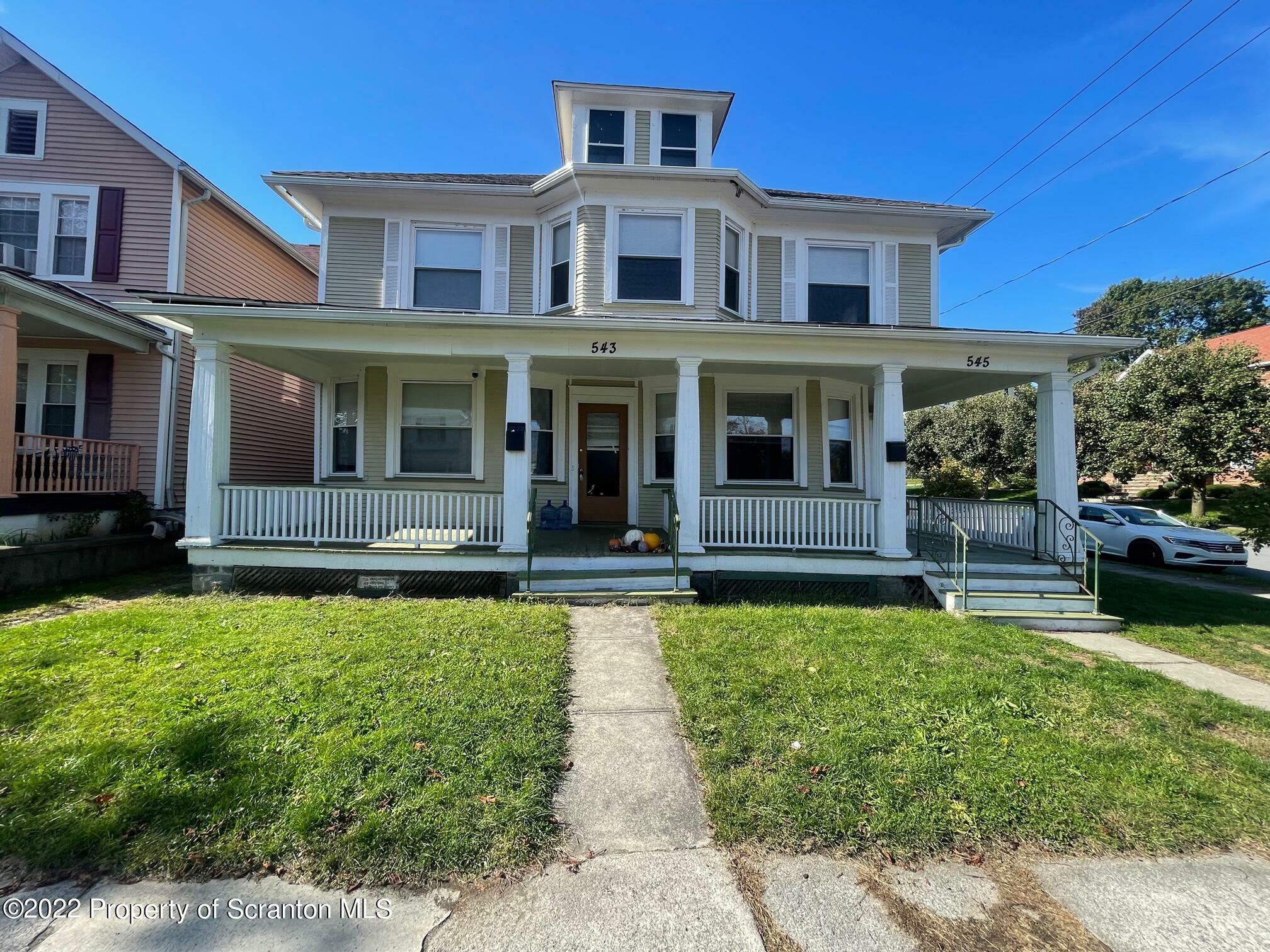 Property Photo:  543-545 N Sumner Avenue  PA 18504 