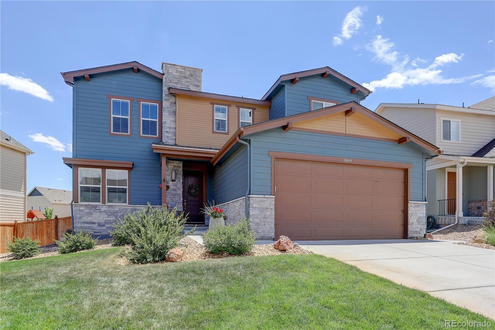 Property Photo:  3864 Long Rifle Drive  CO 80108 