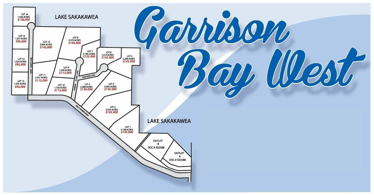 Property Photo:  Lot 13 Garrison Bay West  ND 58540 