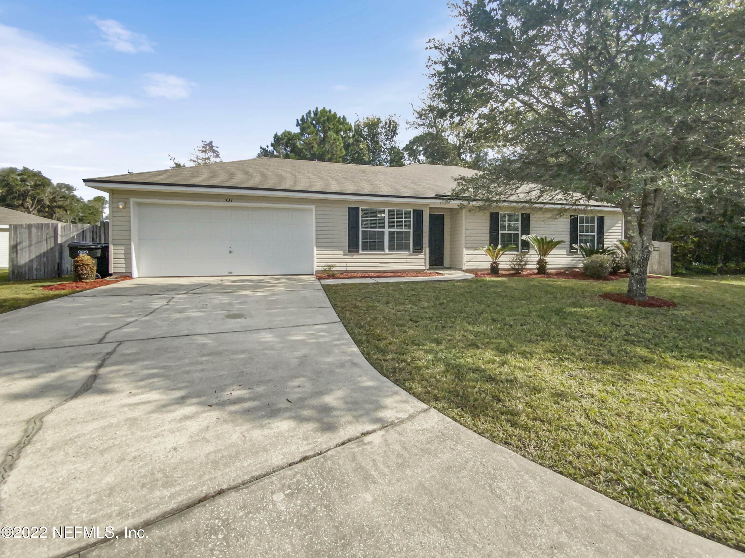 Property Photo:  431 Thomas Court  FL 32063 