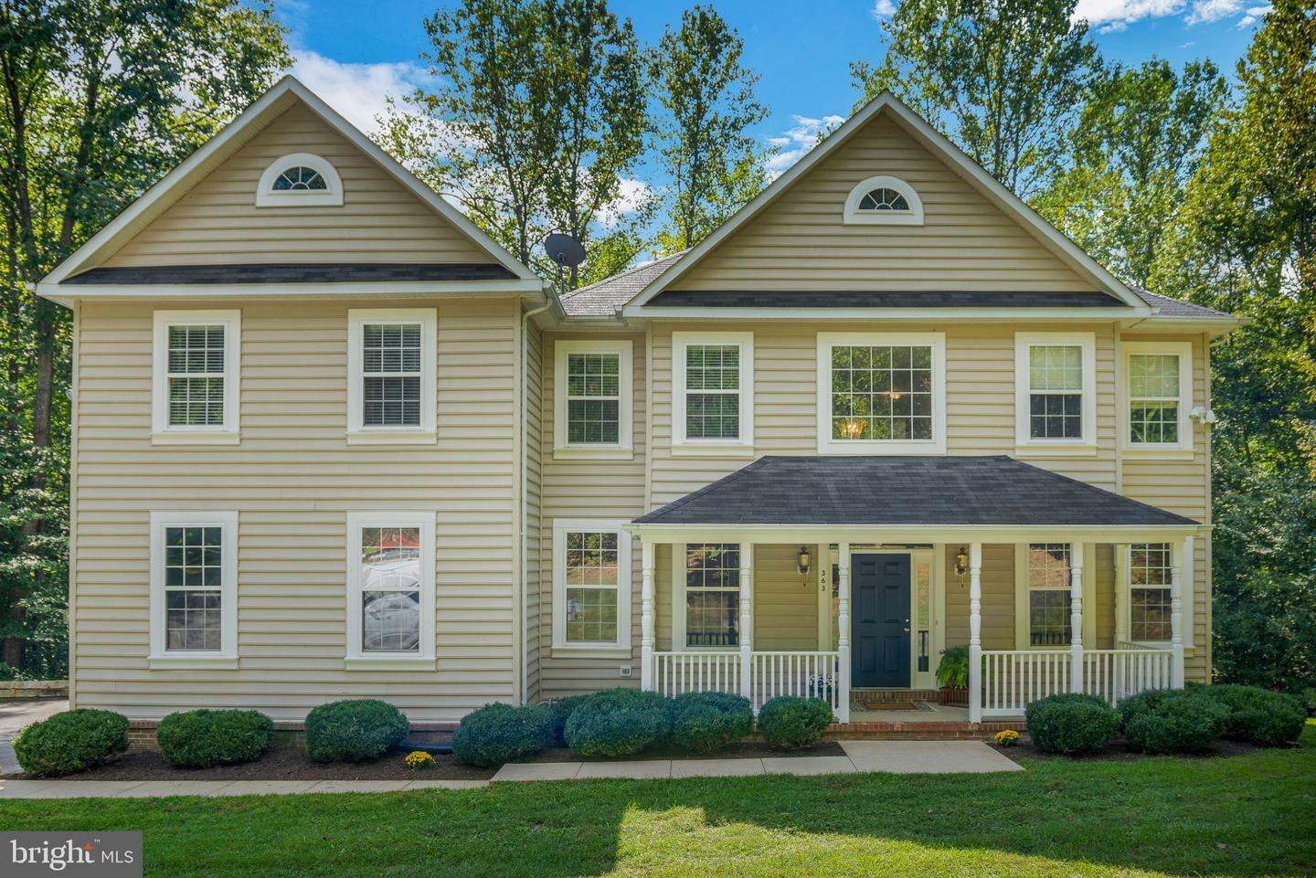 Property Photo: 363 Mason Road MD 20678