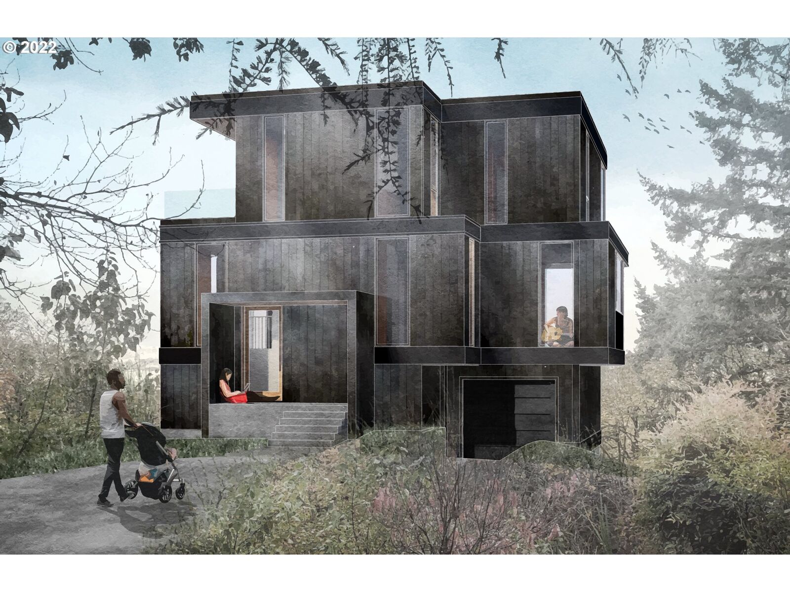 Property Photo: 4157 N Overlook Ter OR 97217