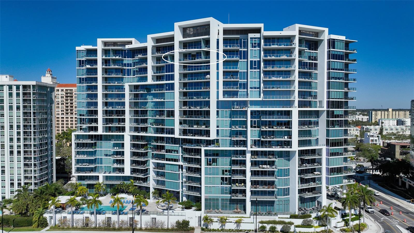 Property Photo:  1155 N Gulfstream Avenue 1805  FL 34236 