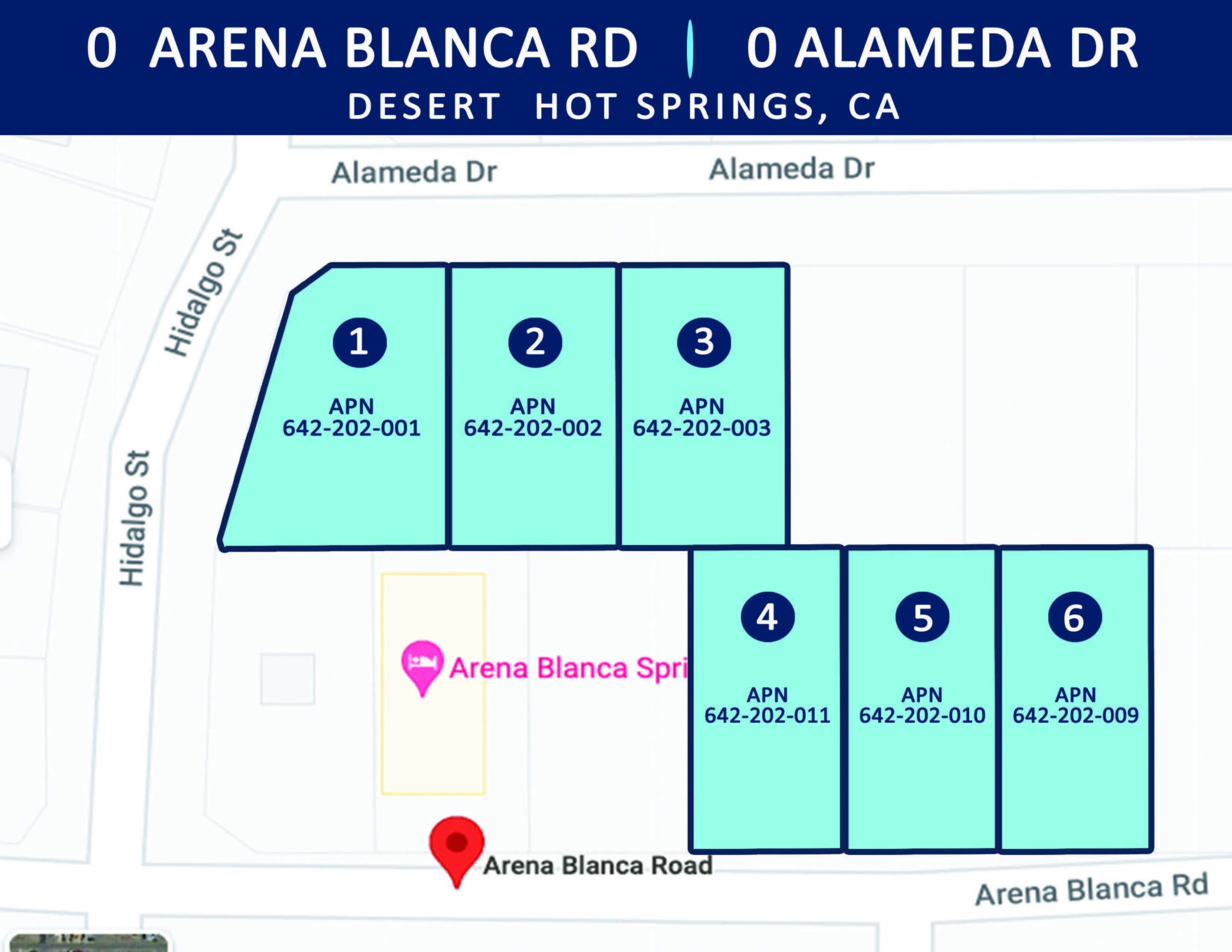 Property Photo:  0 Arena Blanca Rd./0 Alameda Dr.  CA 92240 