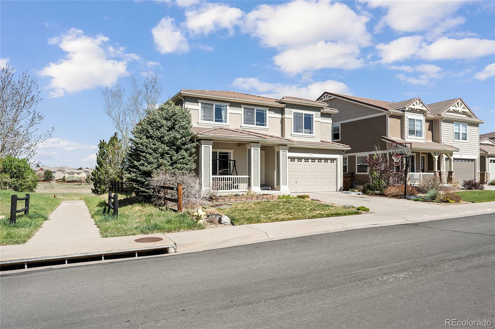 Property Photo: 2411 Candleglow Street CO 80109
