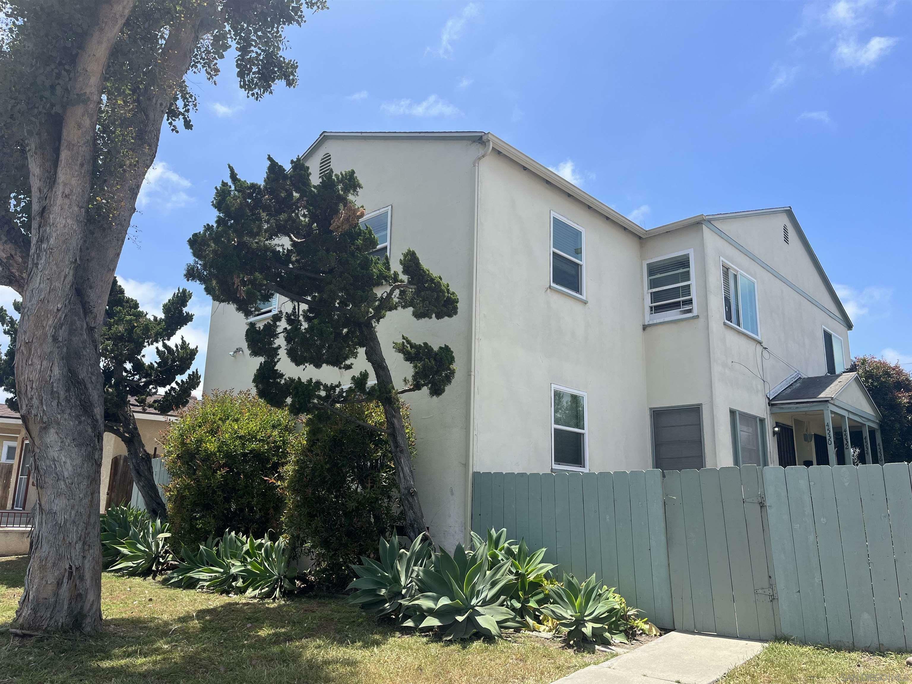 Property Photo: 4530-4536 38th CA 92116