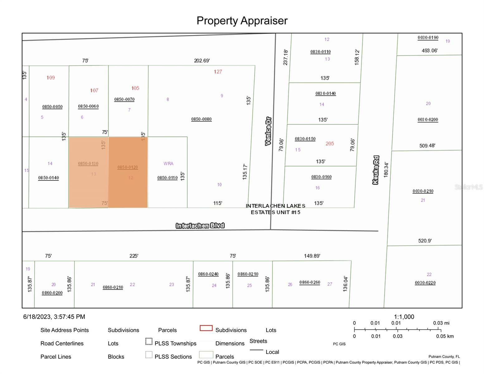 Property Photo:  104 &Amp 106 Interlachen Boulevard  FL 32148 