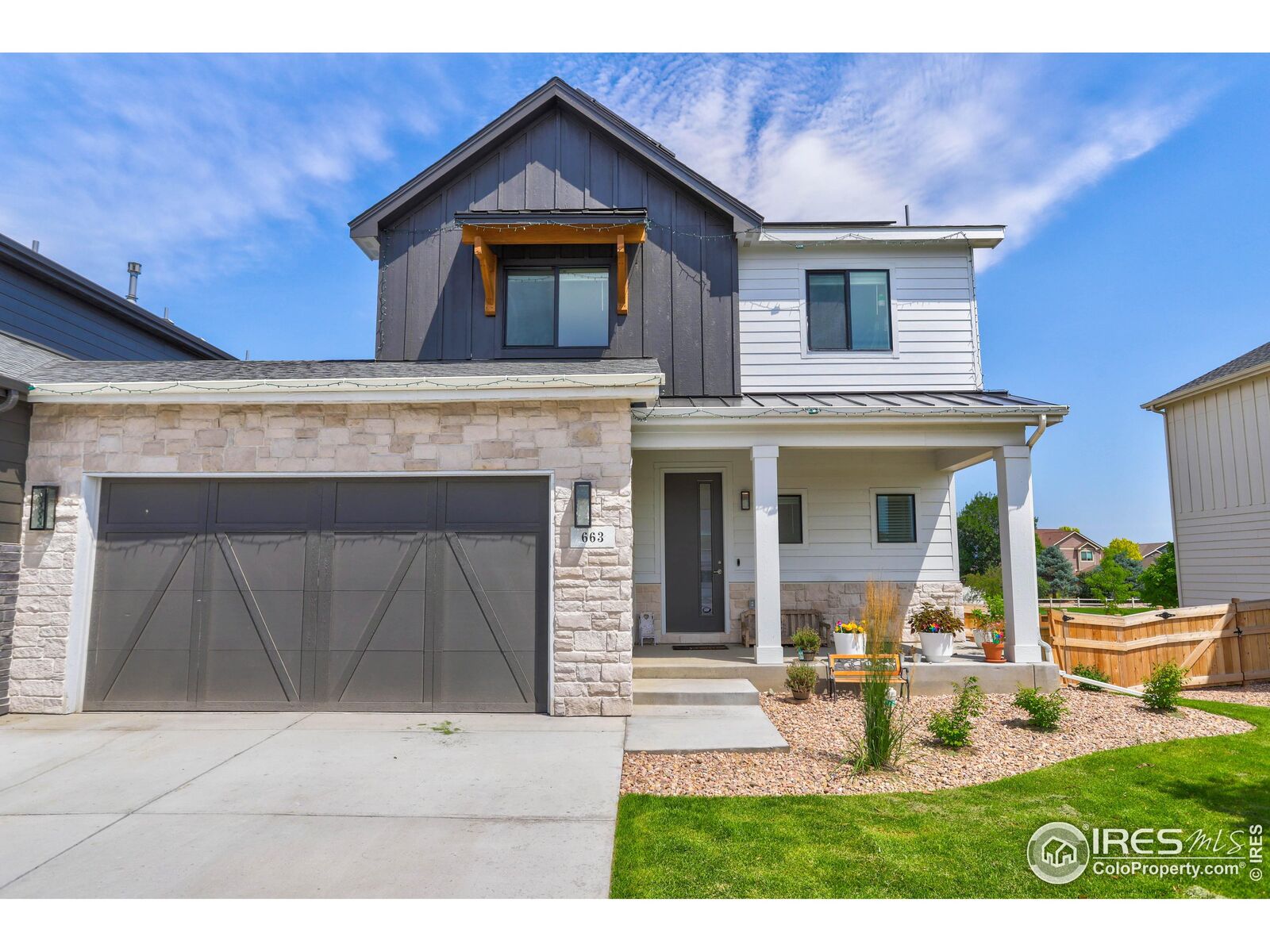 Property Photo: 663 Red Jewel Dr CO 80550