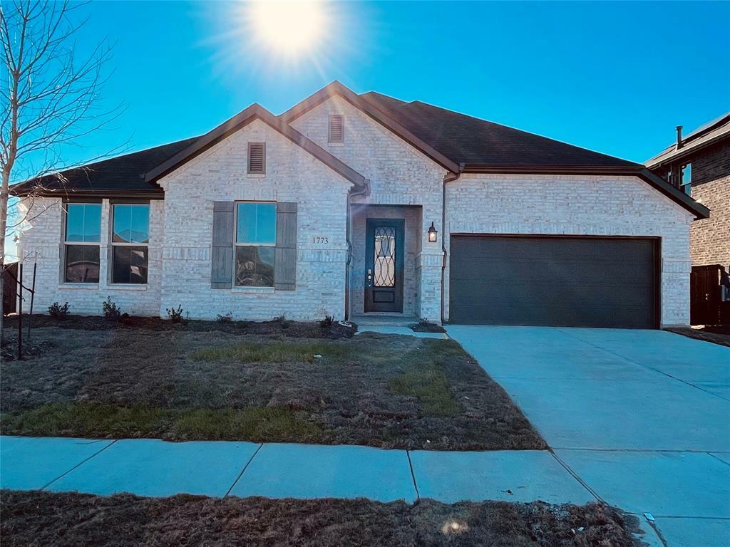 Property Photo:  1773 Whitney Drive  TX 75126 