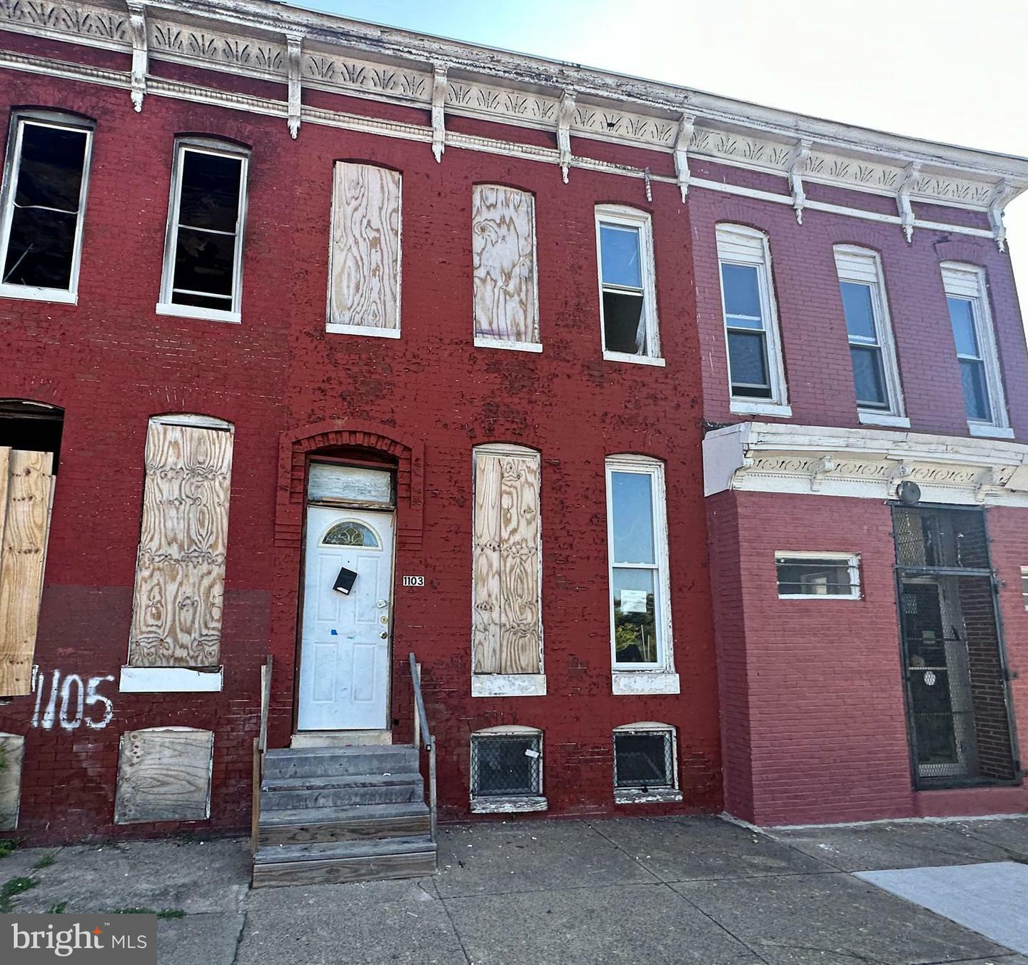 1103 N Carrollton Avenue  Baltimore MD 21217 photo