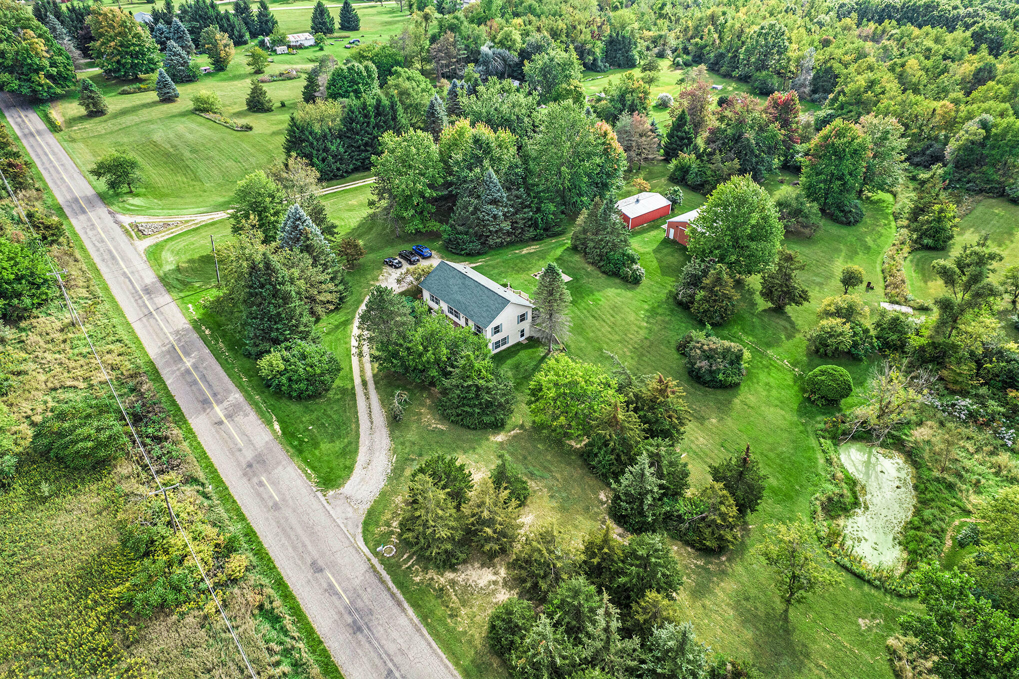 Property Photo:  2260 Osseo Road S  MI 49266 