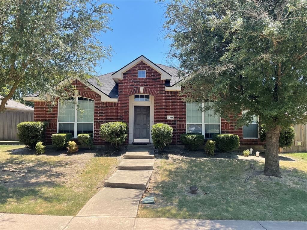 Property Photo: 2381 Teagle Drive TX 75032