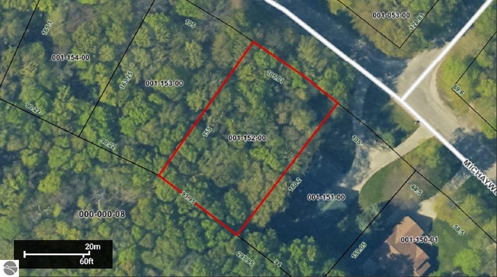 Property Photo: Lot 1152 Michaywe No. 4 Sec 2 T29n R3w MI 49735