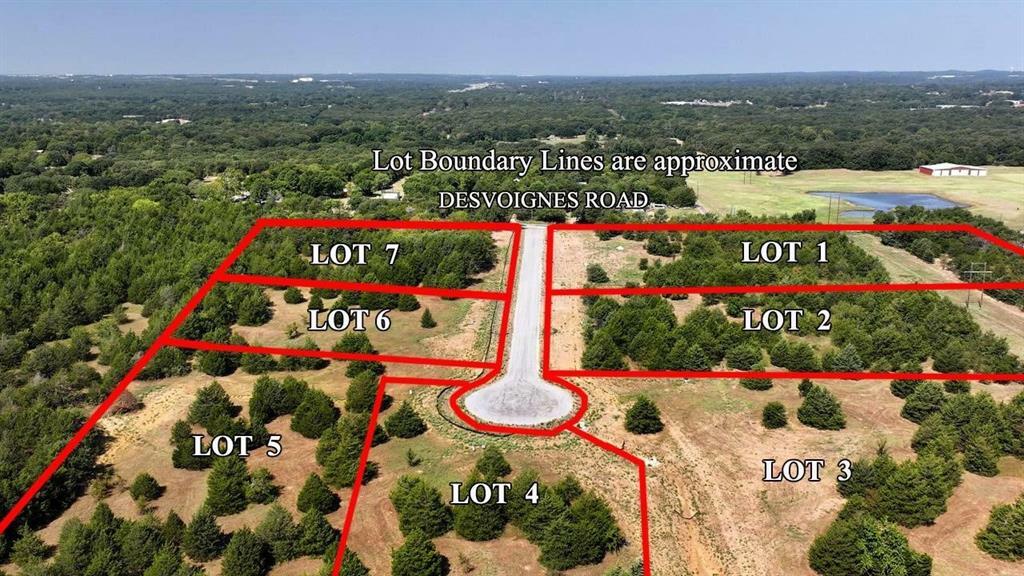 Property Photo: Lt 3 Meadow Estates Court TX 75021