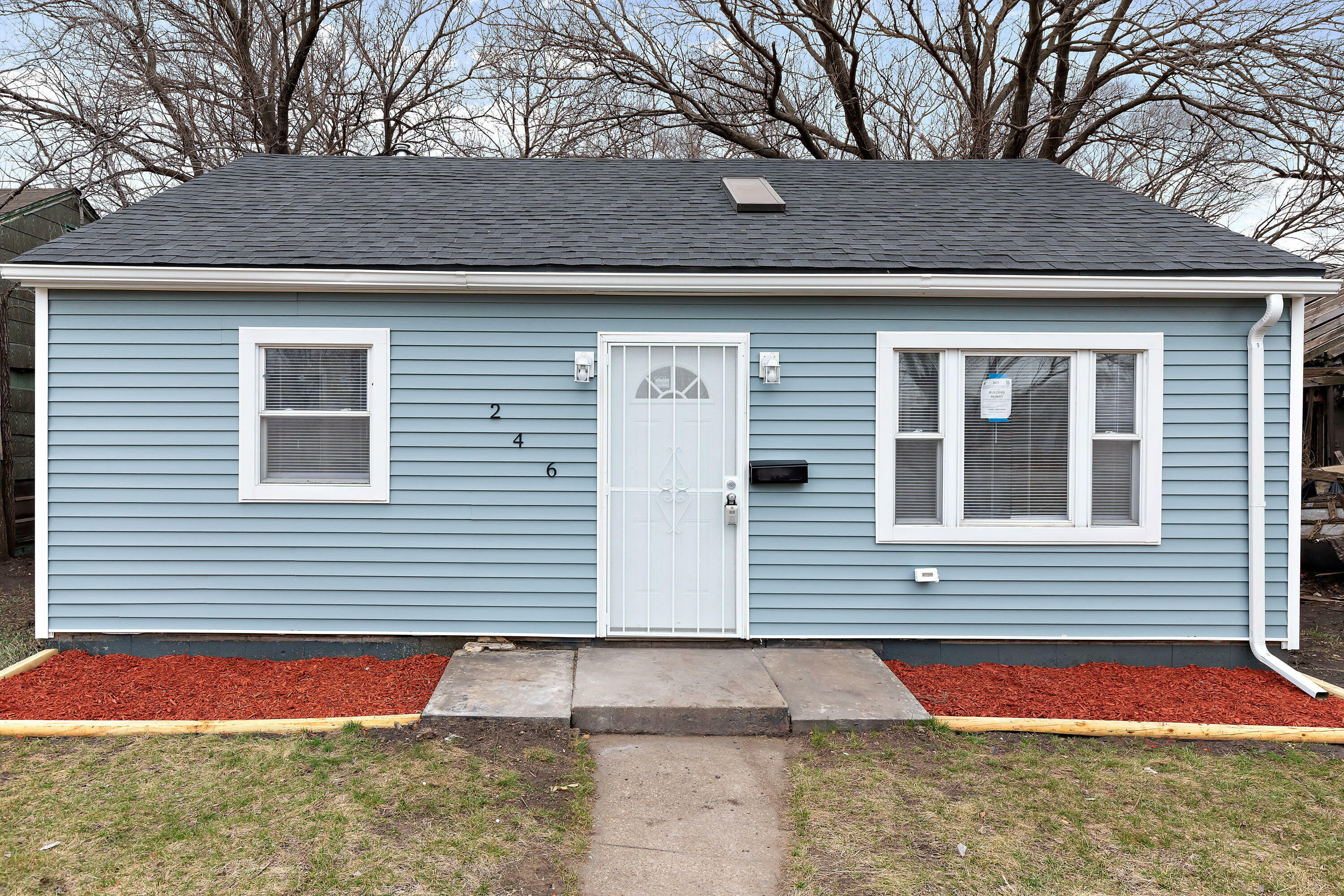 Property Photo:  246 Van Buren Street  IN 46402 