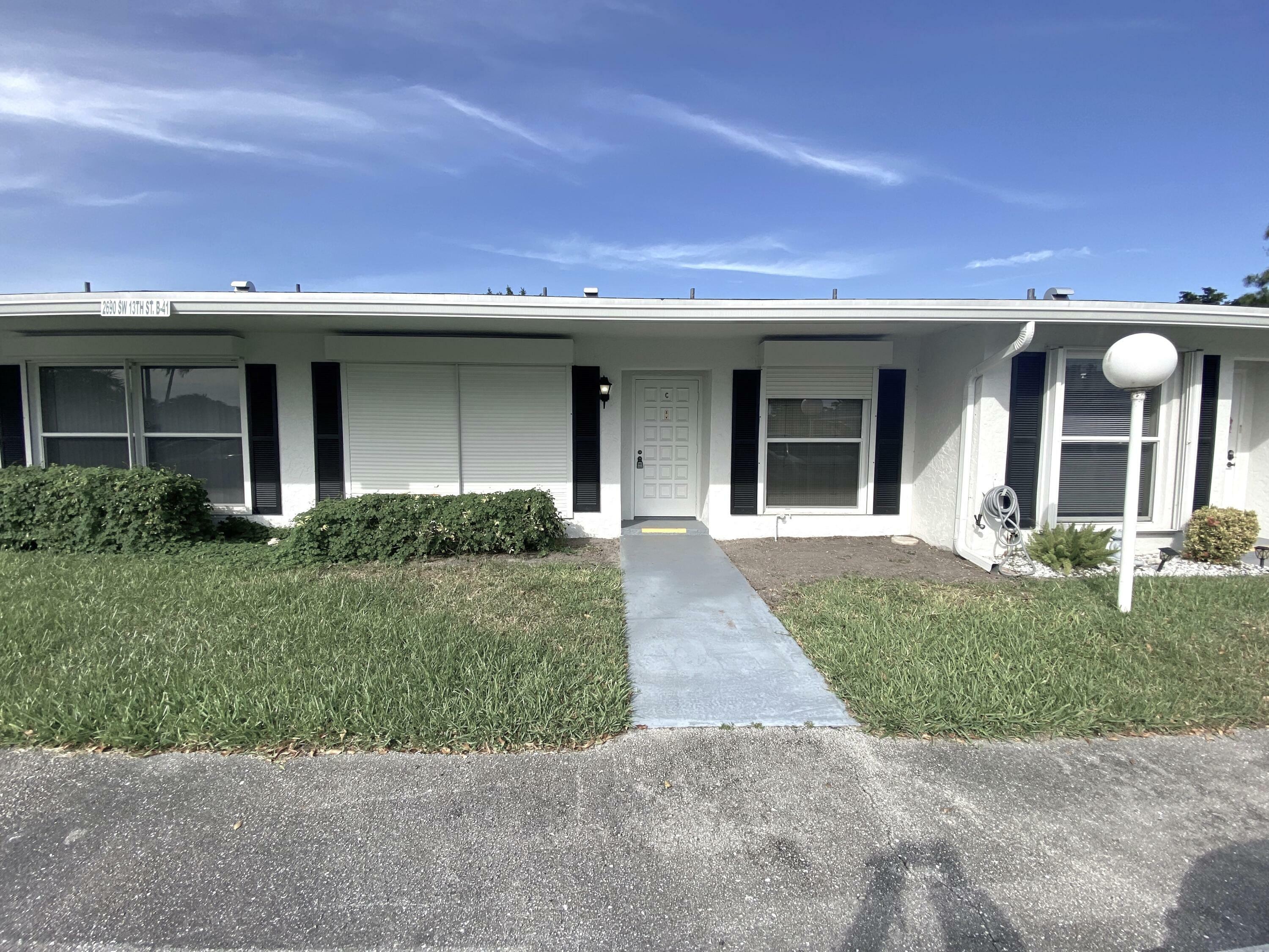 Property Photo:  2690 SW 13th Street C  FL 33445 