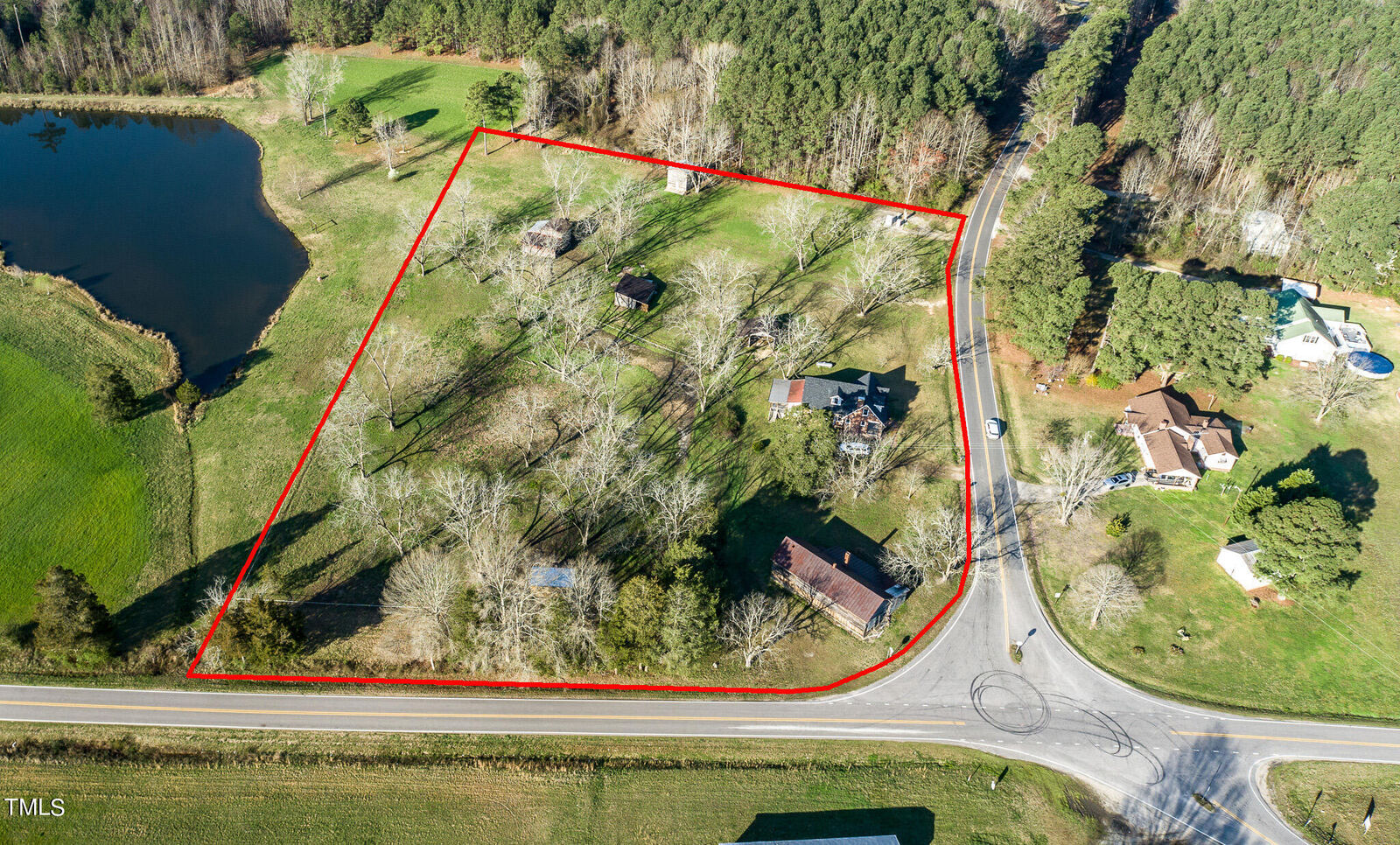 Property Photo:  1050 Sykes Road  NC 27549 