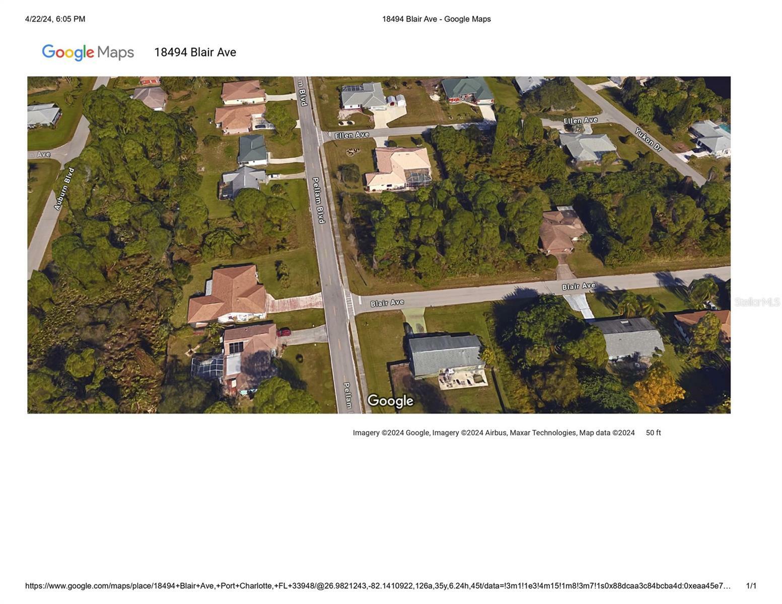 Property Photo:  18494 Blair Avenue  FL 33948 