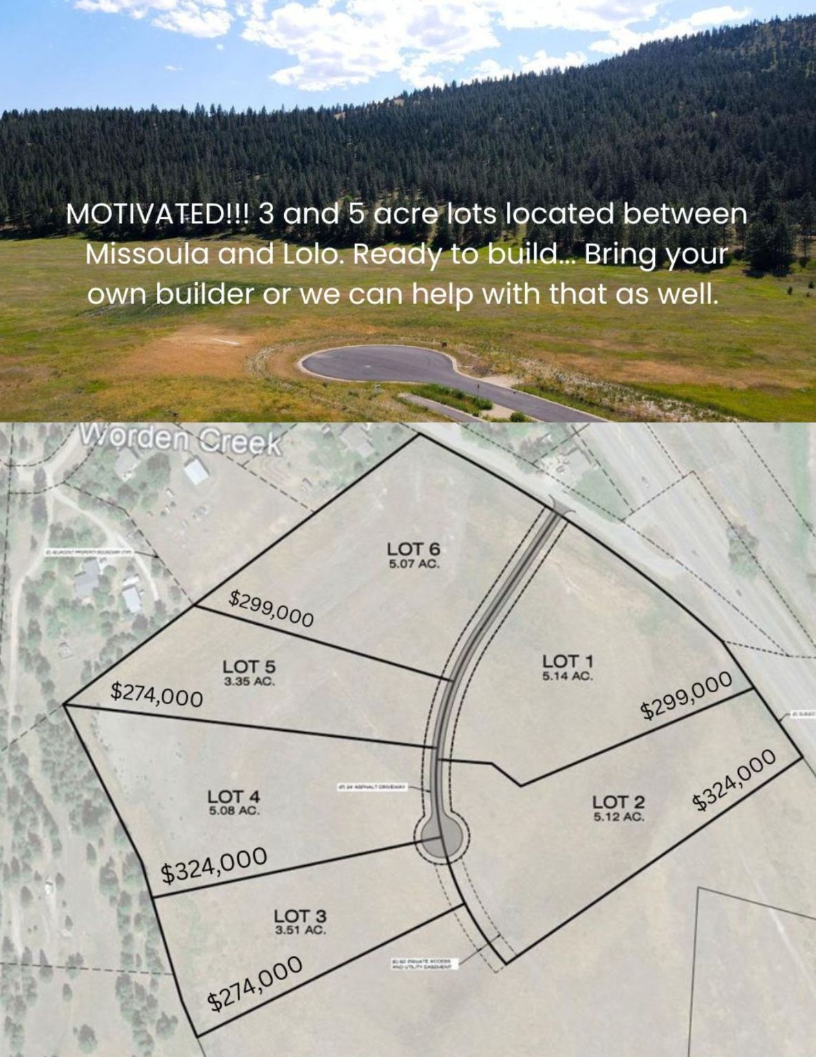 Property Photo: 0 Hwy 93 Lot 1 MT 59847