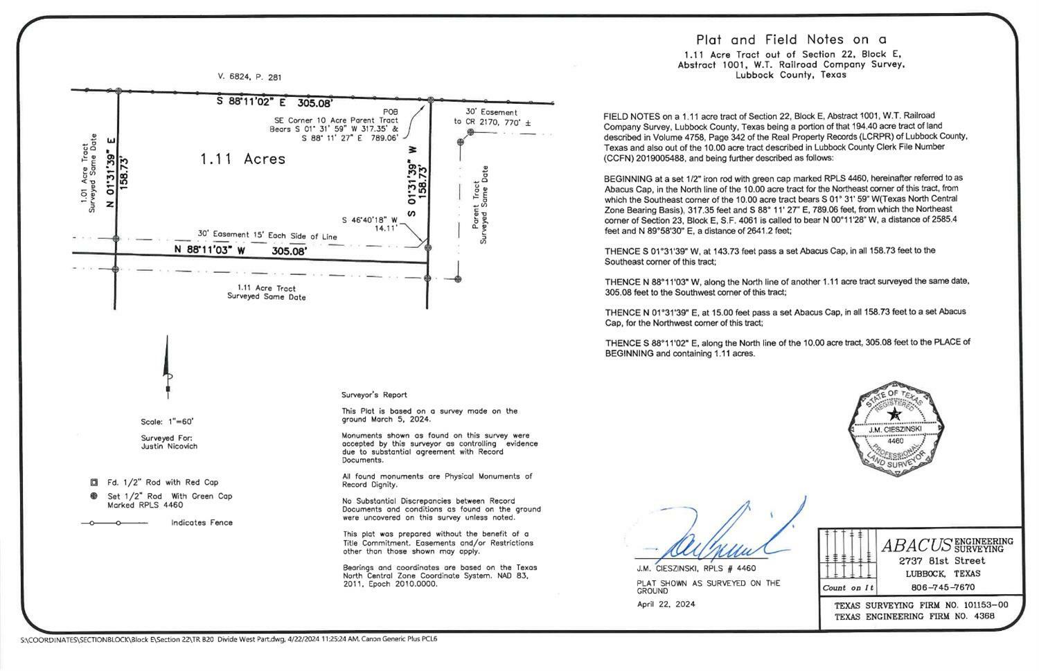 Property Photo:  0 County Road 2170  TX 79423 