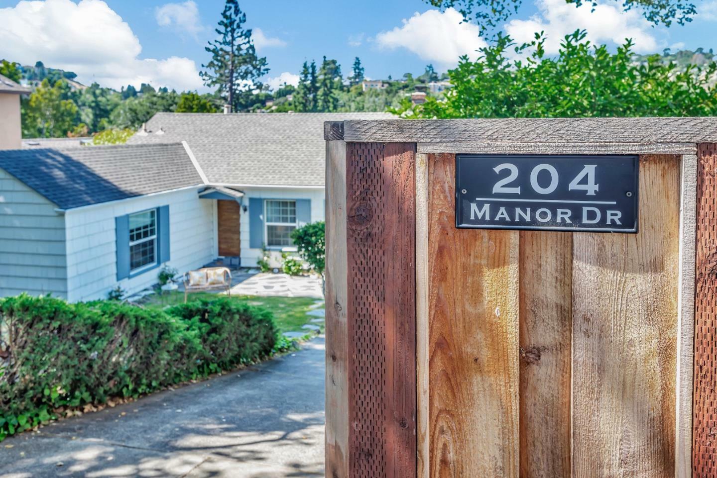 Property Photo:  204 Manor Drive  CA 94070 