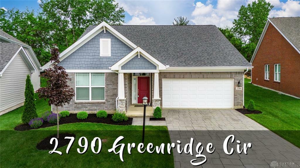 Property Photo:  2790 Greenridge Circle  OH 45431 