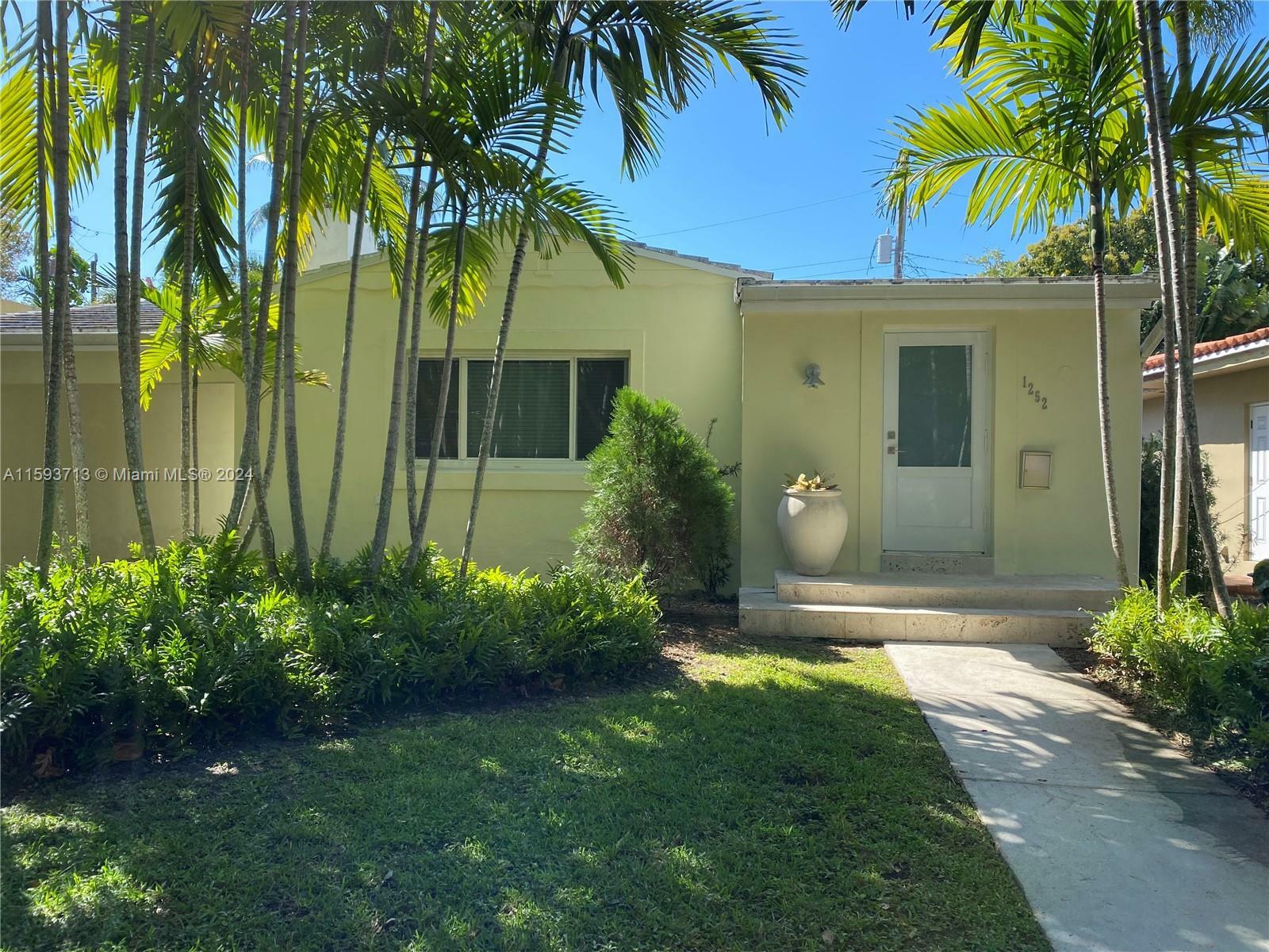 Property Photo:  1252 Mariana Ave  FL 33134 