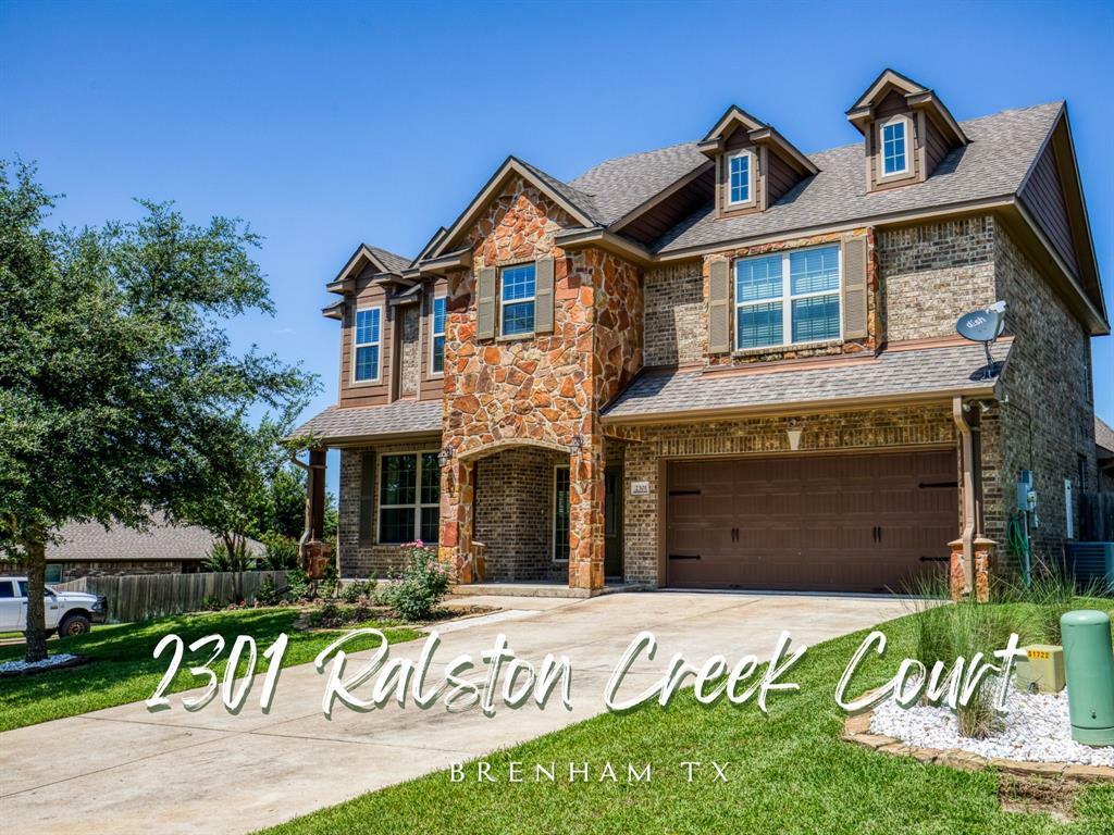 Property Photo: 2301 Ralston Creek Ct TX 77833