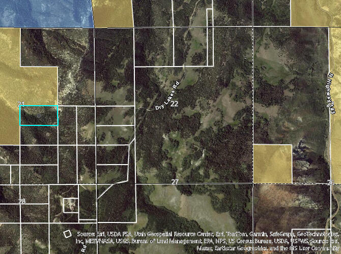 Property Photo:  20 Acres West Of Dry Lakes Rd  UT 84719 