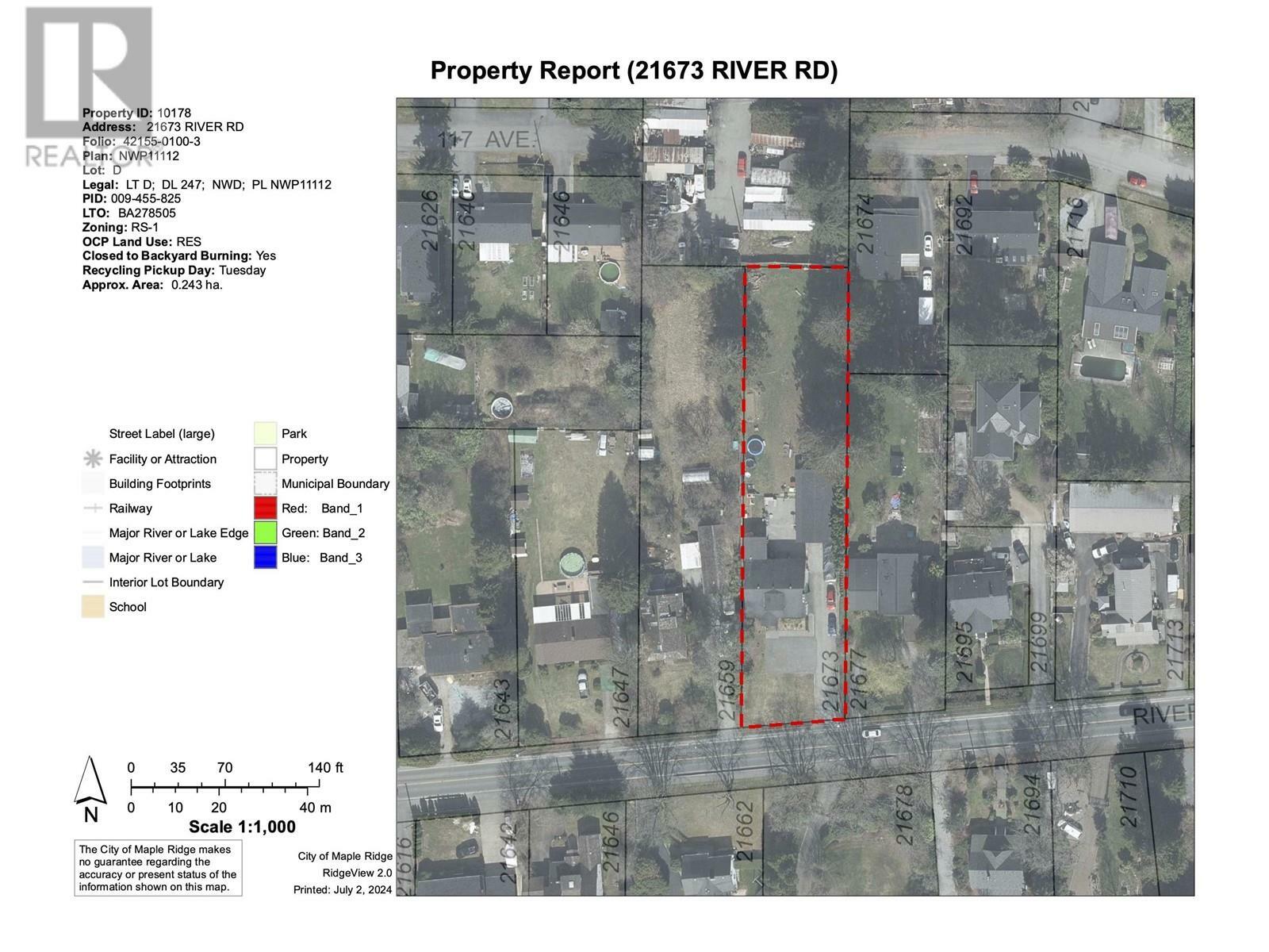 Photo de la propriété:  21673 River Road  BC V2X 2B8 