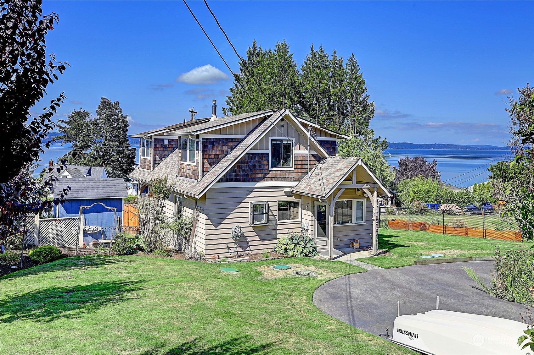 Property Photo:  19013 Soundview Drive NW  WA 98292 