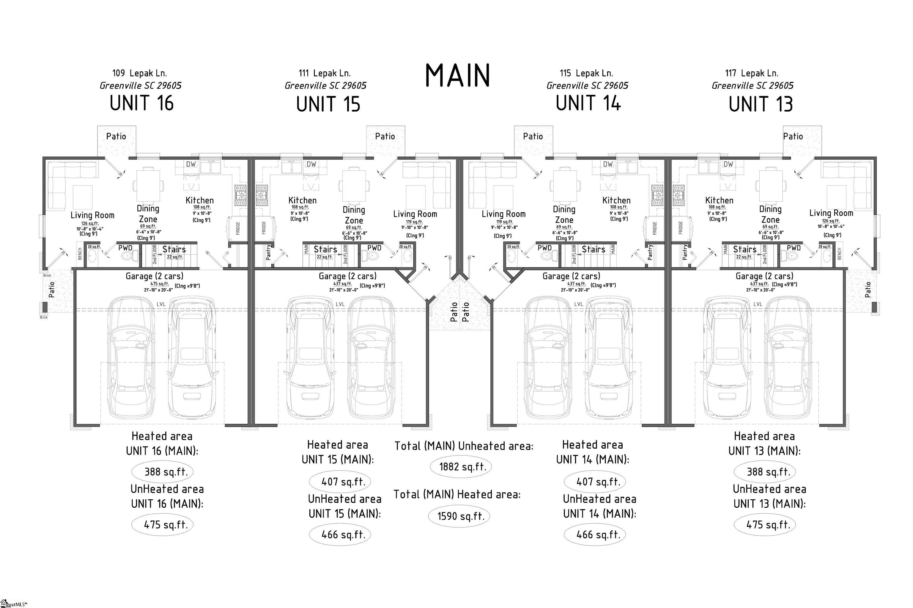 Property Photo:  117 Lepak Lane Lot 14  SC 29605 