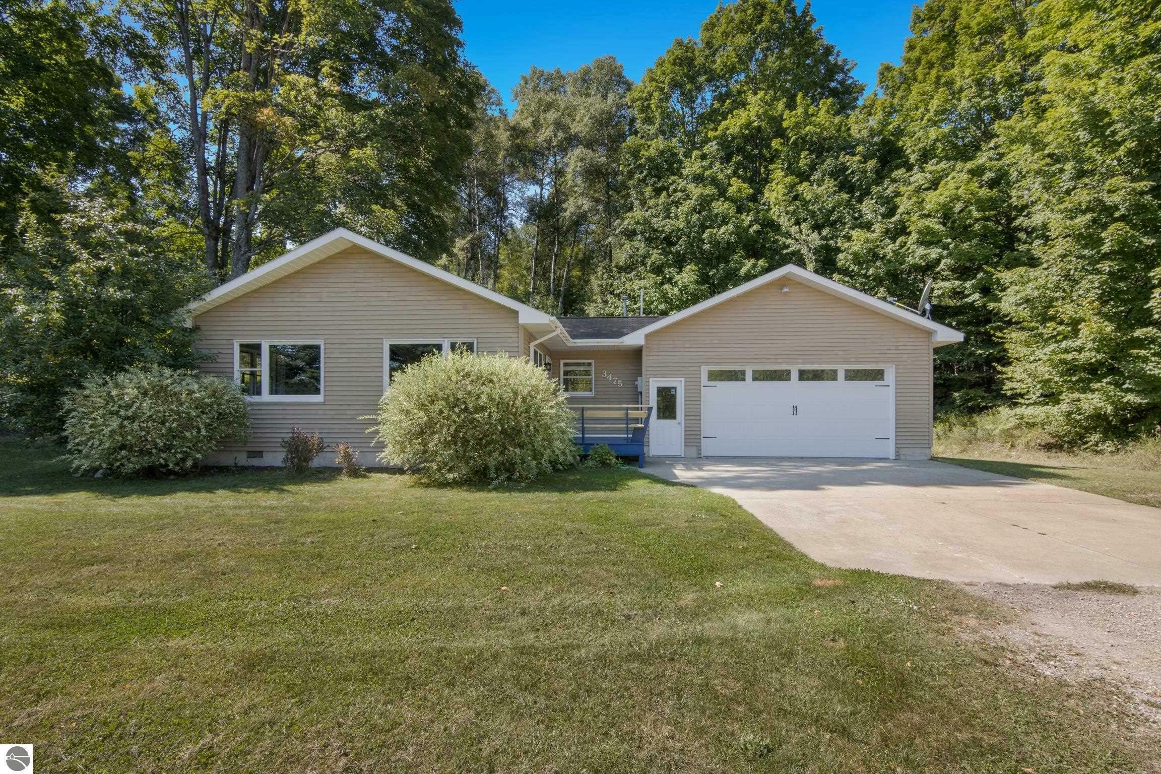 Property Photo:  3475 Valley Road, NW  MI 49646 