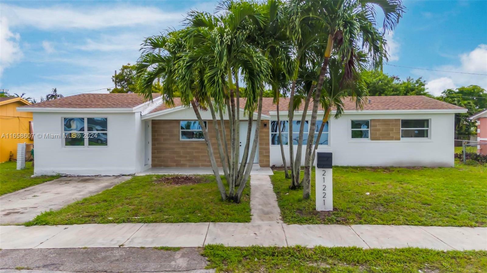 Property Photo: 21221 NW 27th Ct FL 33056