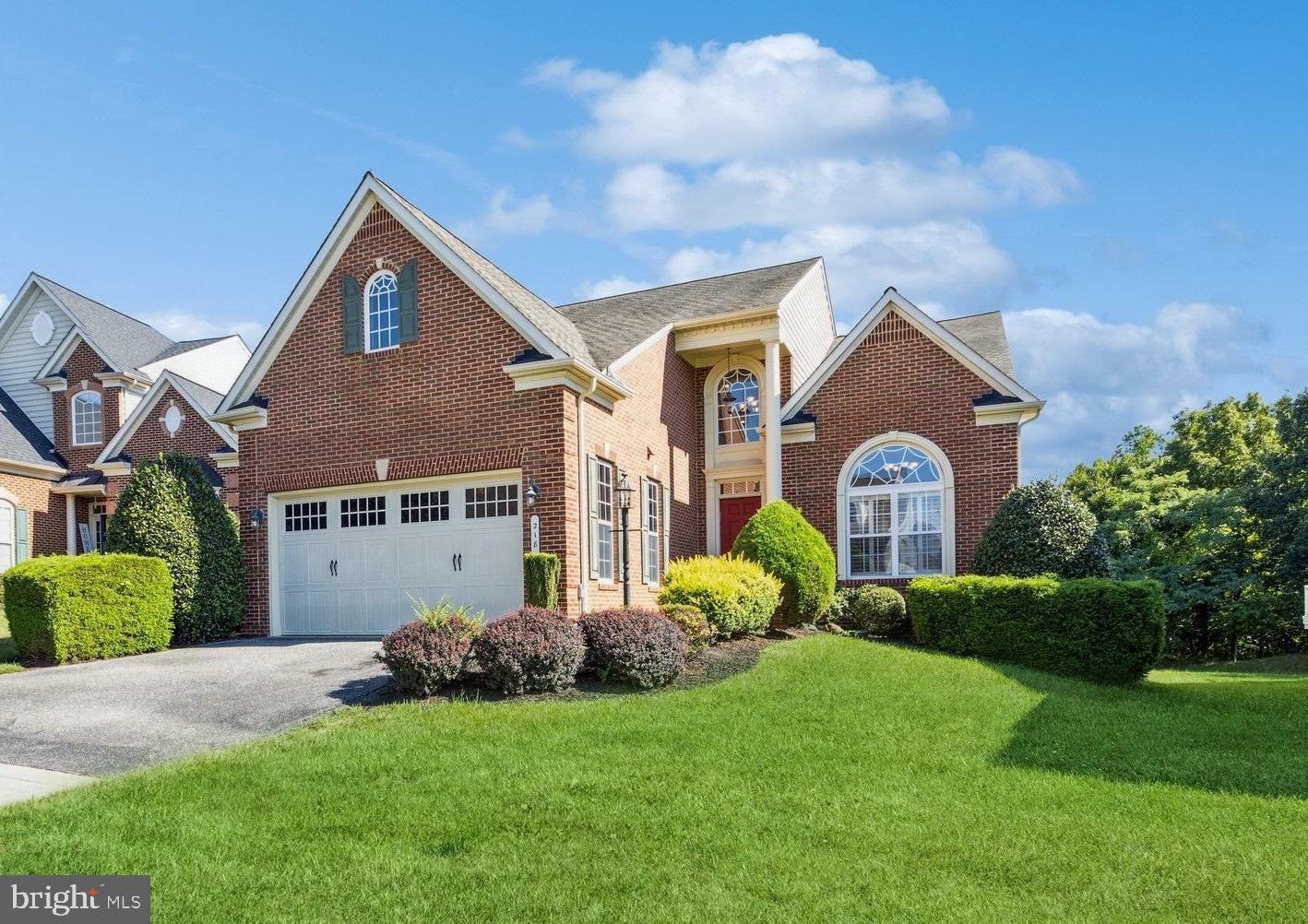 Property Photo:  218 Spectacular Bid Drive  MD 21078 