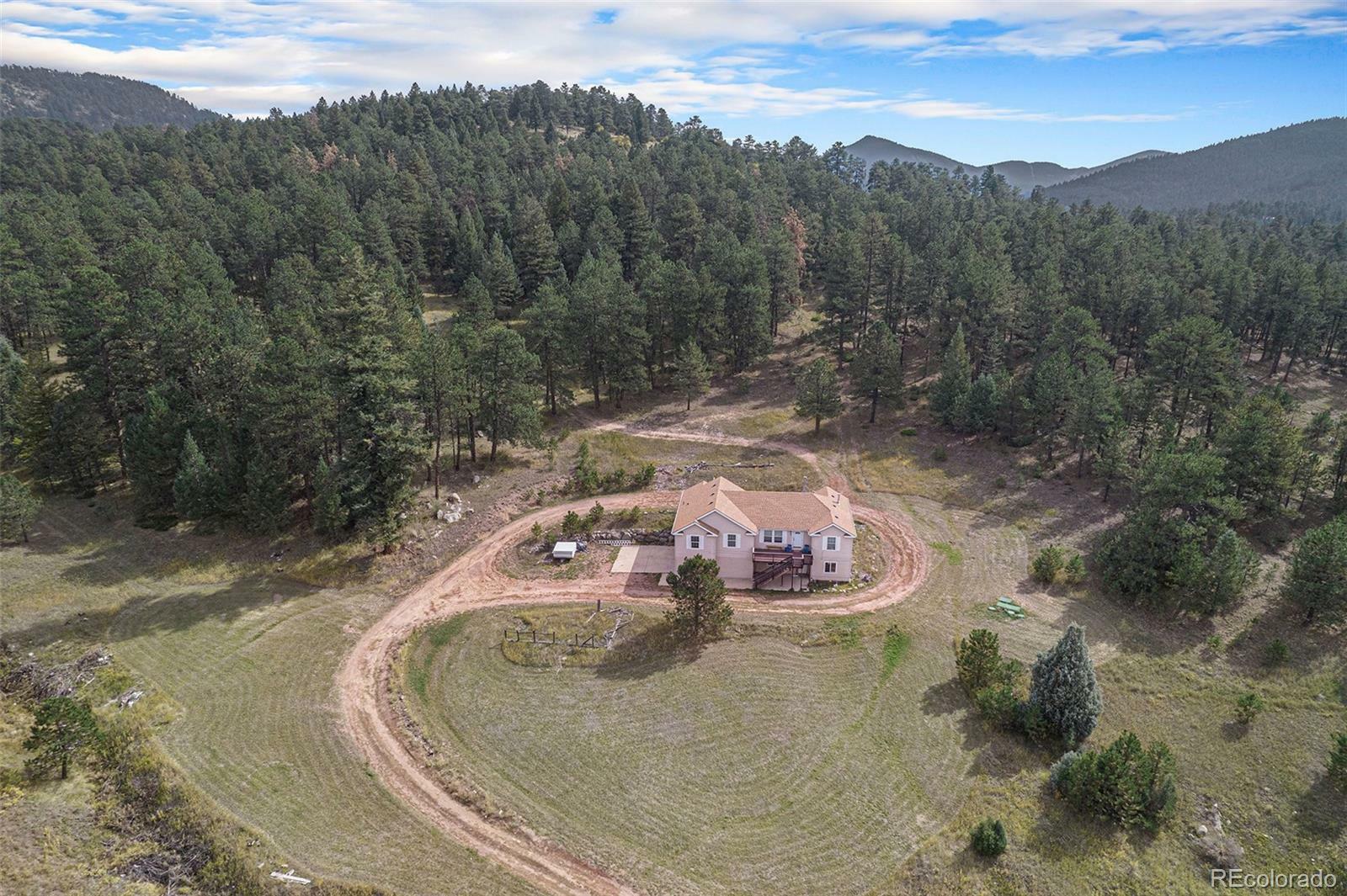 Property Photo:  4930 Parmalee Gulch Road  CO 80454 