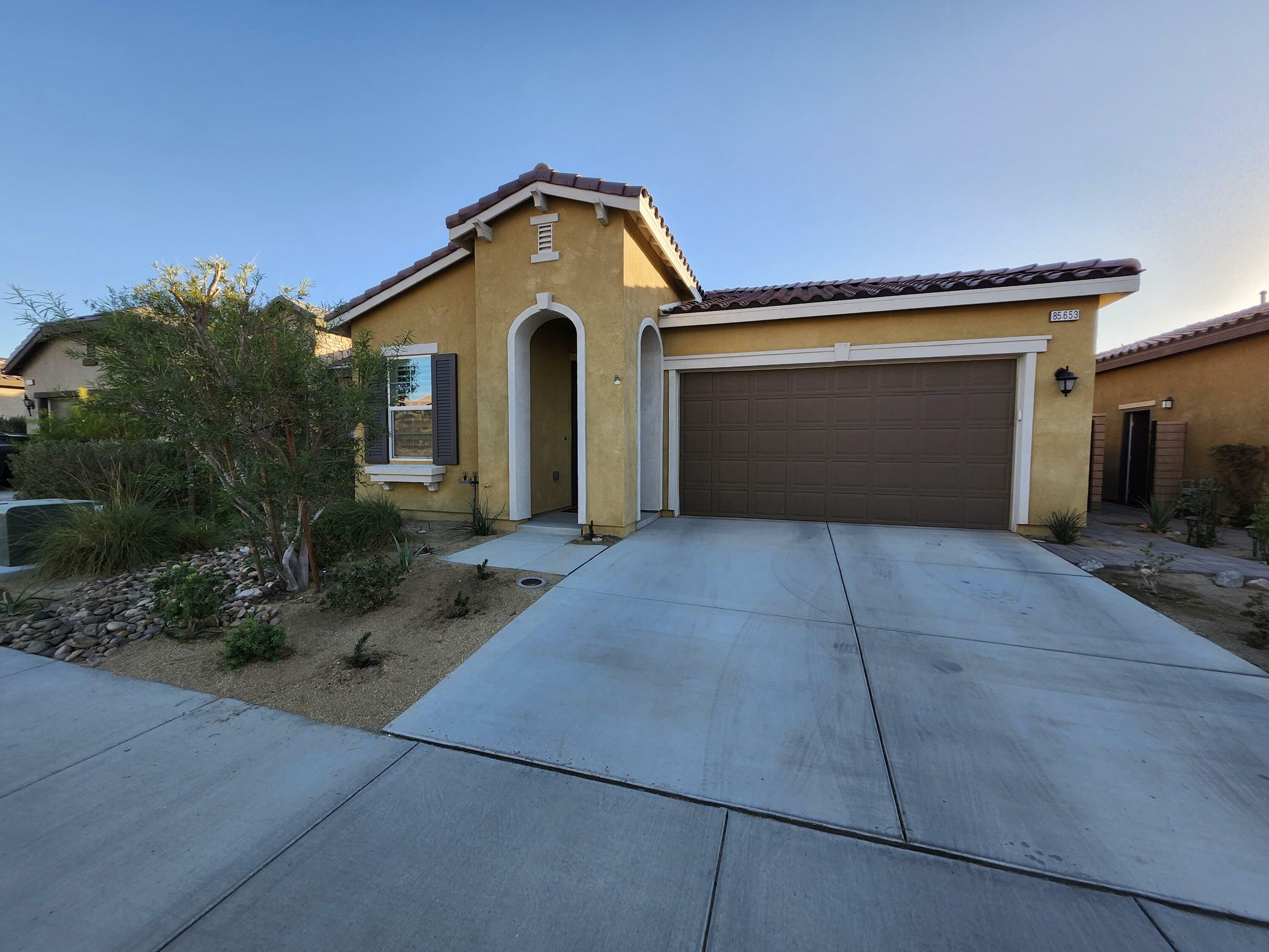 Property Photo:  85653 Adria Drive  CA 92203 