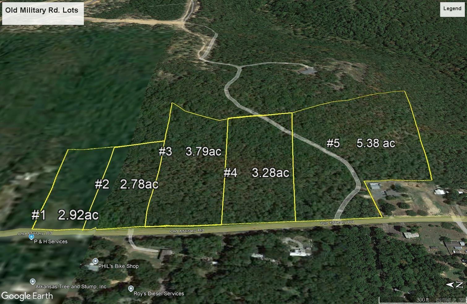 Property Photo:  Lot 4 Old Military Rd.  AR 72034 