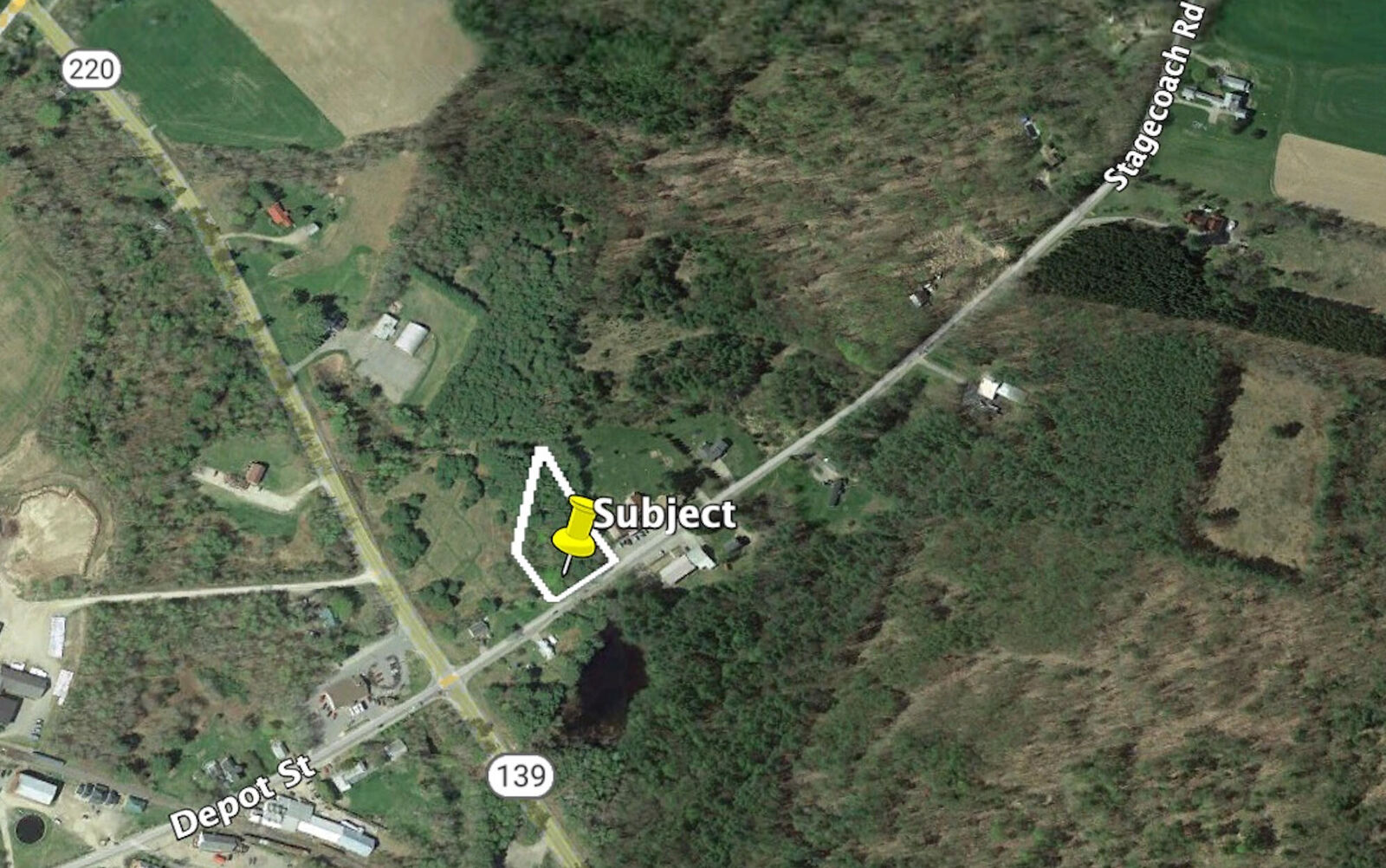 Property Photo: Lot 3 Back Troy Road ME 04988