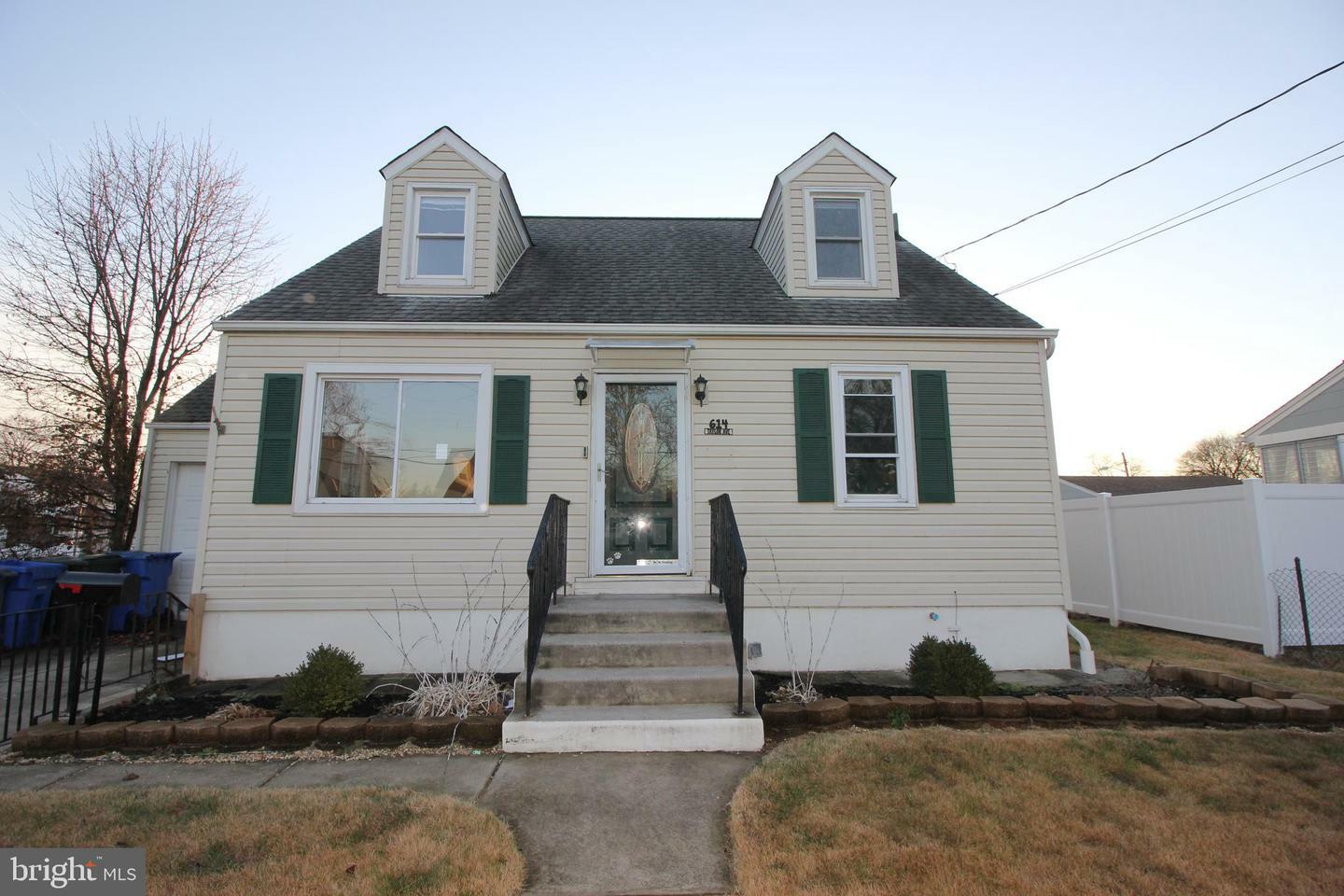 Property Photo:  614 Taylor Avenue  NJ 08016 