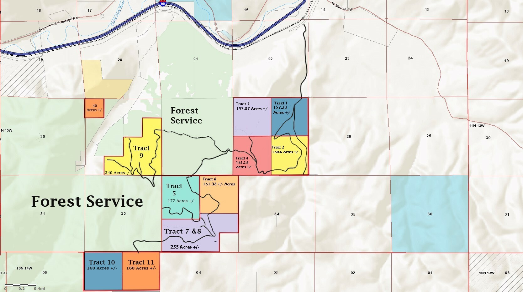 Property Photo:  2 Bull Elk Tract  MT 59832 