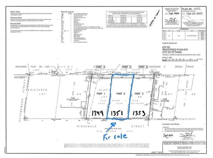 Property Photo: 1351 Ridgedale Street ON K1T 1C4