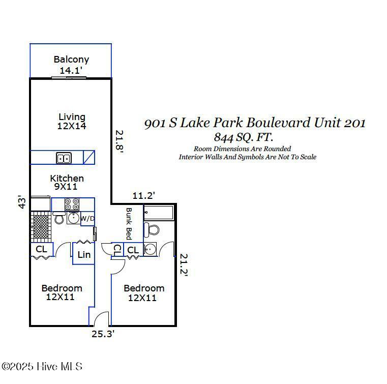 Property Photo:  901 Lake Park Boulevard S Unit 201  NC 28428 