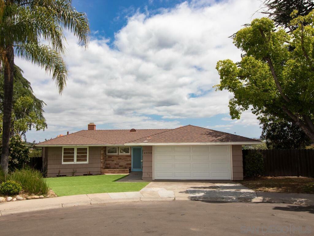 Property Photo: 4998 Lucille Drive CA 92115