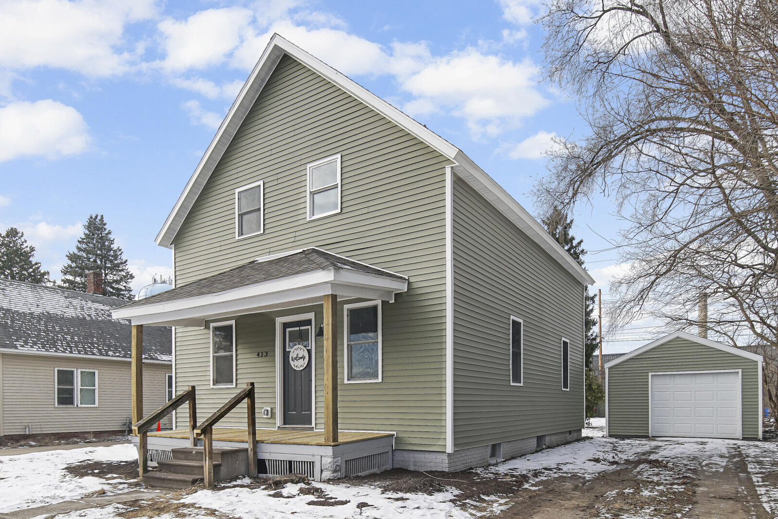 Property Photo: 413 Grove Street IN 46350