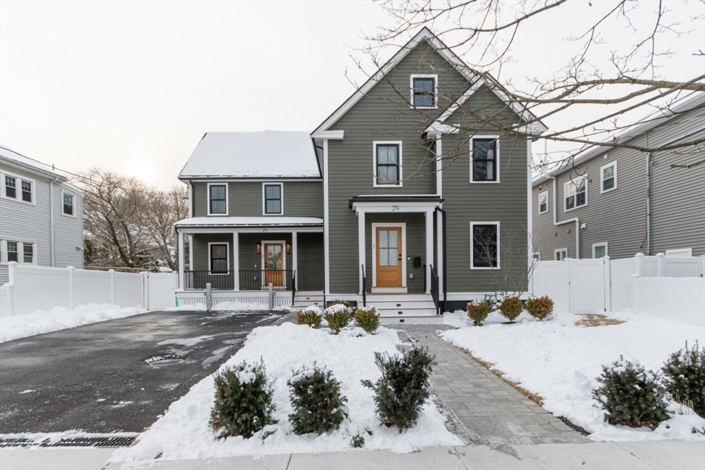 Property Photo: 29 Faxon Street 2 MA 02458