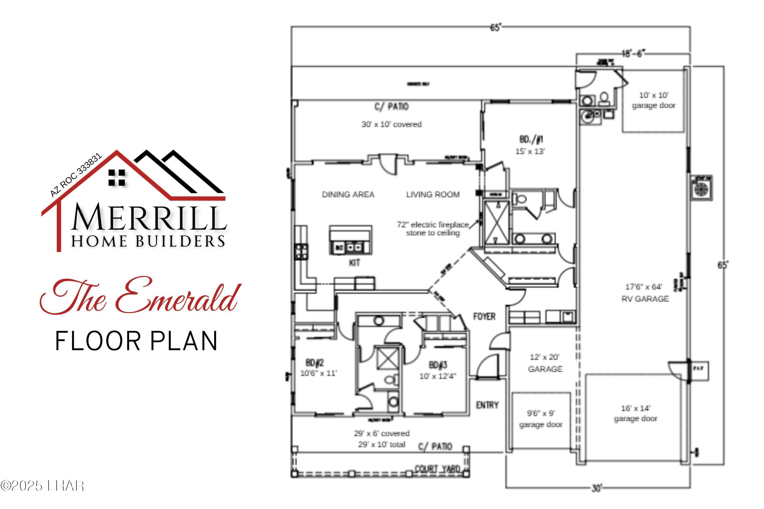 Property Photo:  1911 The Emerald On-Your-Lot Plan  AZ 86404 