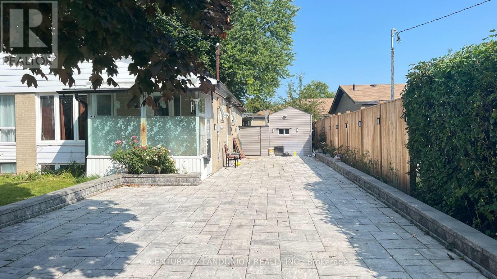 Property Photo: 215 Browndale Crescent Bsmt ON L4C 3H9