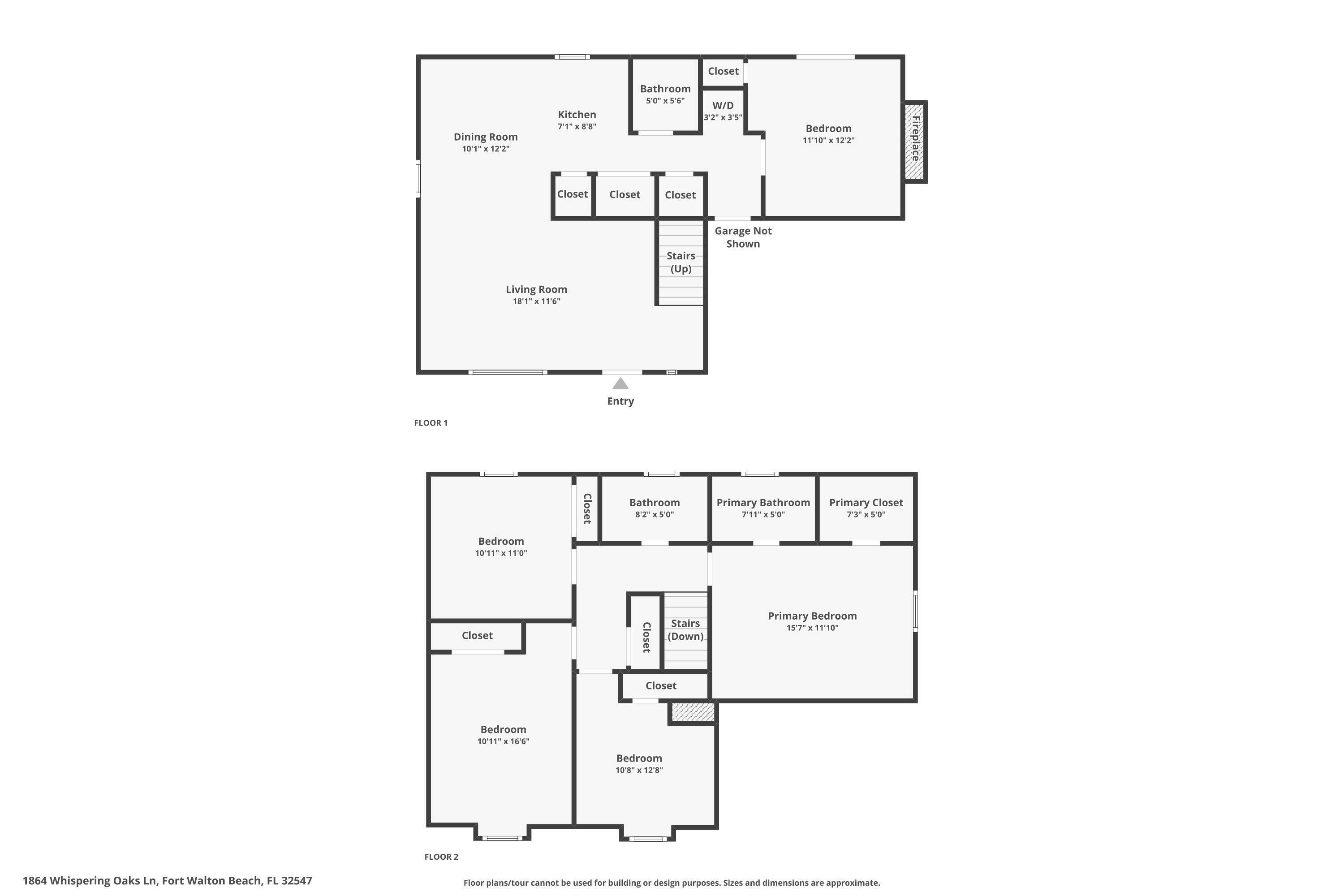 Property Photo: 1864 Whispering Oaks Lane FL 32547