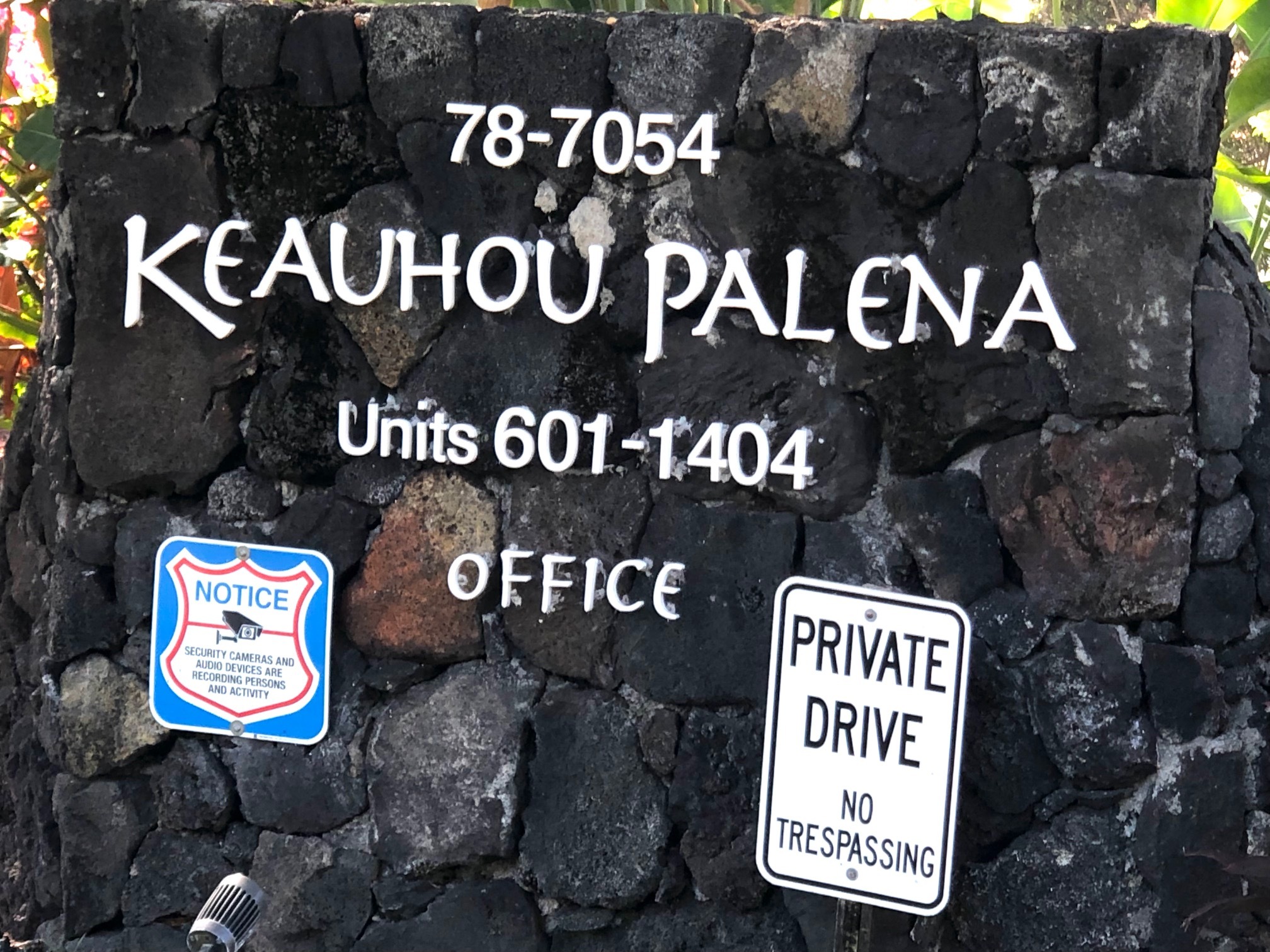 Property Photo:  78-7054 Kamehameha Iii Rd 1201  HI 96740 